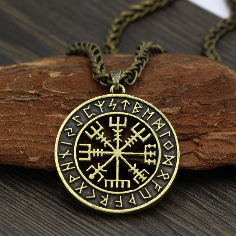 Wholesale Nordic Writing Pendant Necklace
